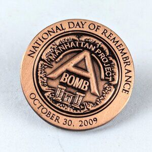 Manhattan Project A-Bomb Remembrance Pin